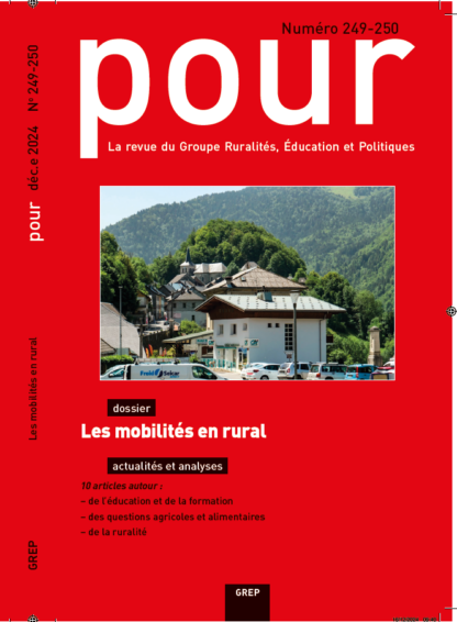 Les mobilités en rural