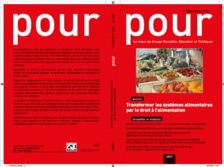 Transformer les systèmes alimentaires par le droit à l'information