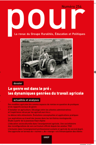 Le genre est dans le pré : les dynamiques genrées du travail agricole